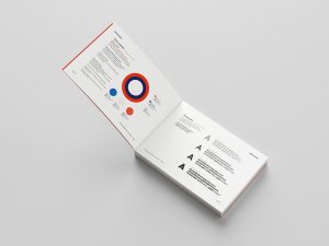 طراحی کتابچه برند دیم گارد