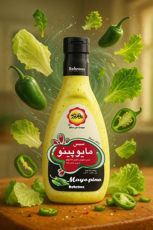 مدل سازی سه بعدی سس هالوپینو بهروز