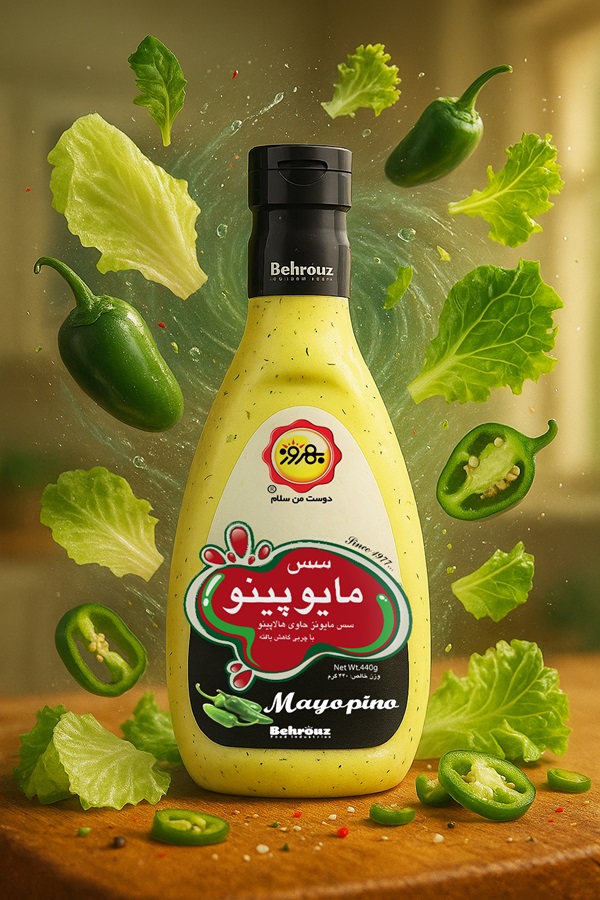 مدل سازی سه بعدی سس هالوپینو بهروز
