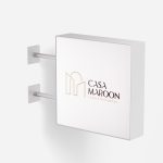 طراحی برند شرکت معماری Casamaroon