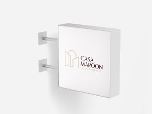 طراحی برند شرکت معماری Casamaroon