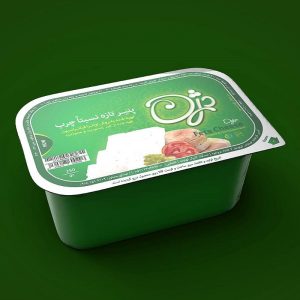 طراحی لیبل و بستهبندی پنیر دژن