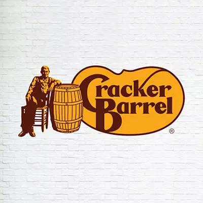 لوگوی قهوه ای رستوران cracker Barrel - انتخاب رنگ لوگو: معنی و روانشناسی رنگ در طراحی لوگو