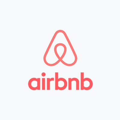 نمونه معروف لوگوی مثلث برند airbnb - انتخاب شکل لوگو : معنی شکل مثلث در طراحی لوگو