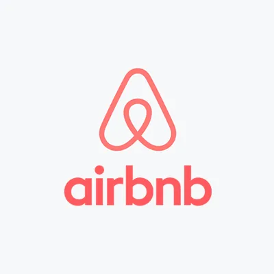 نمونه معروف لوگوی مثلث برند airbnb - انتخاب شکل لوگو : معنی شکل مثلث در طراحی لوگو