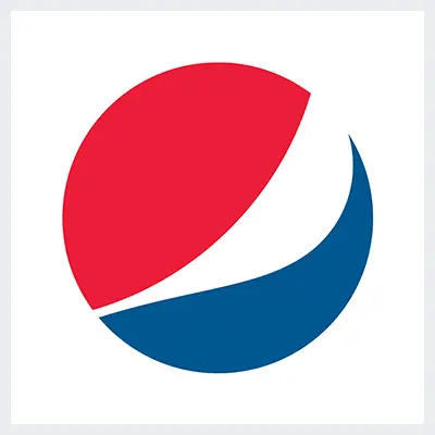 نمونه لوگوی انتزاعی Abstract از انواع لوگو- لوگوی برند پپسی Pepsi