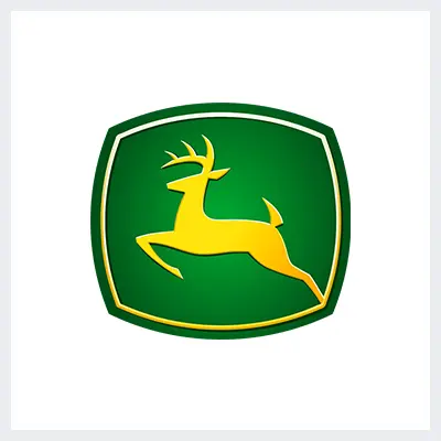 نمونه لوگوی سمبولیک یا نمادین از انواع لوگو- لوگوی برند جان دیر John Deere