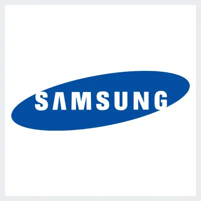 نمونه لوگوی کانتور contoured از انواع لوگو- لوگوی برند سامسونگ SAMSUNG