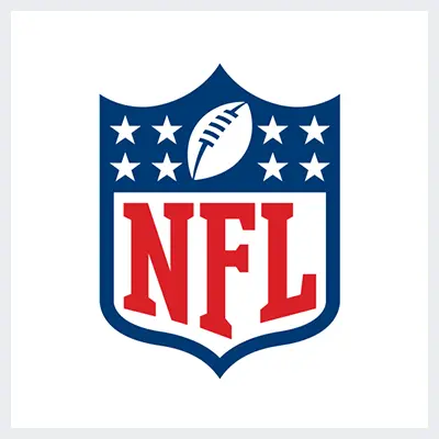 نمونه لوگوی امبلم Emblem از انواع لوگو- لوگوی لیگ ملی فوتبال امریکا NFL