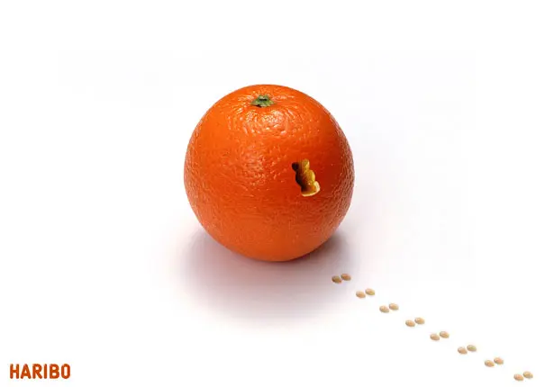 رنگ در تبلیغات نارنجی